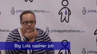 Big Lots Interview - Cashier 2