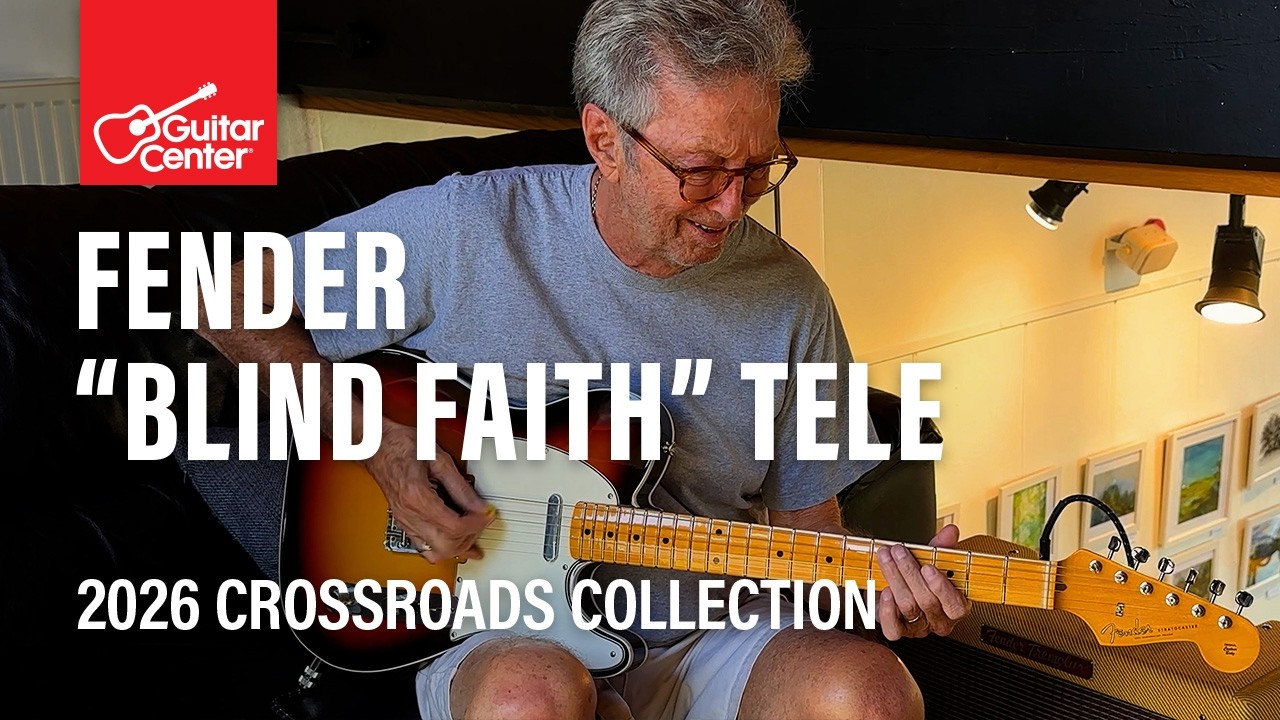 Eric Clapton's First Look at the Fender 
