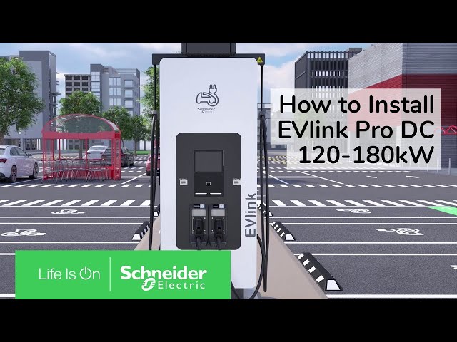 schneider electric Laddstation pro dc 180kw dc, 2xccs2, 7,5 m