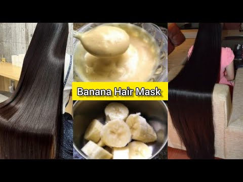 Parlour - Like Hair Spa At Home In Just Rs 10/-,Make Hair Super Silky Smooth  Hair Banana Hair Mask