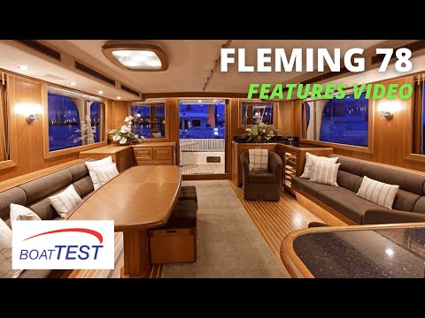 Fleming Yachts 78 (2021) - Features Video by BoatTEST.com