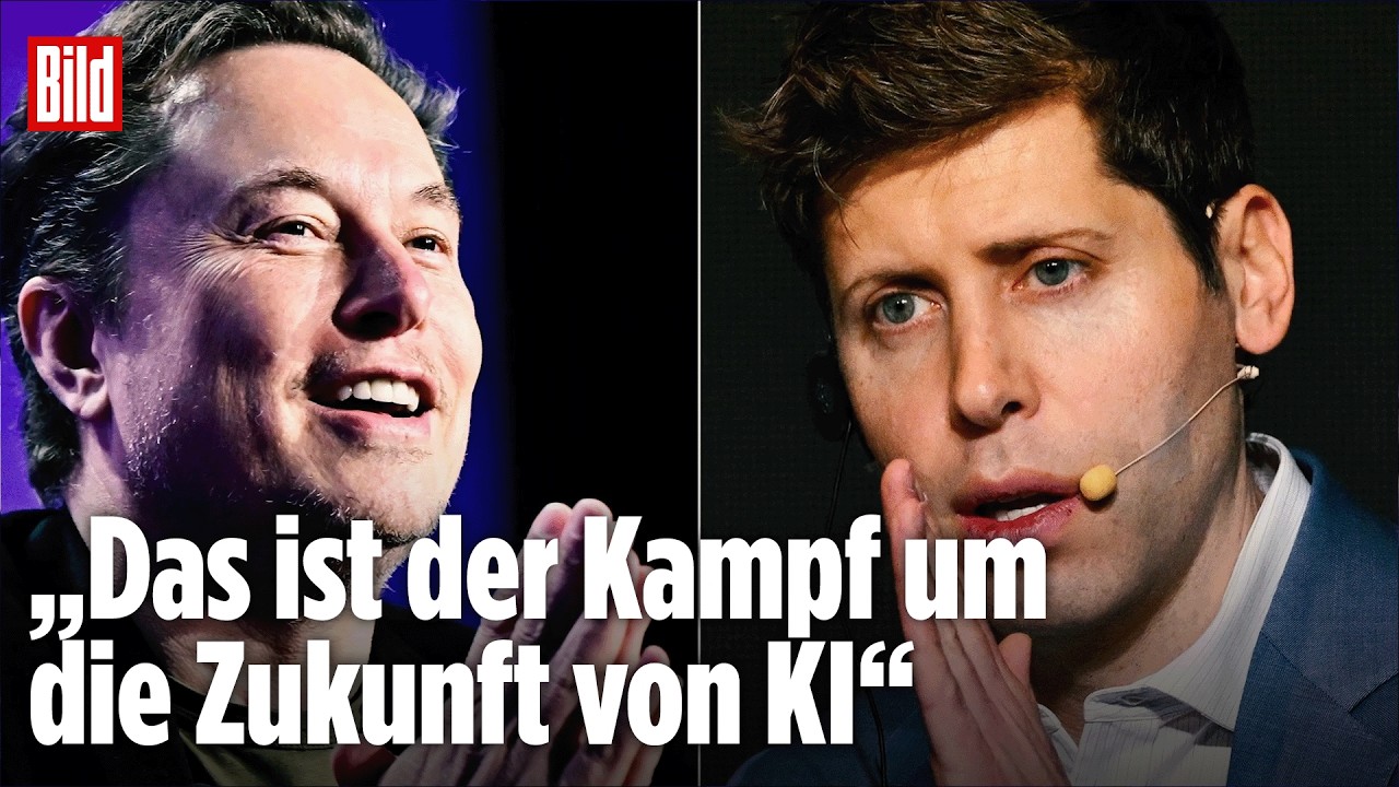 MACHTKAMPF UM KI: Prozess Musk gegen Altman beginnt | Vertraulich-Clips