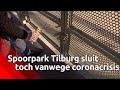 Spoorpark Tilburg gesloten, ondernemers maken zich zorgen