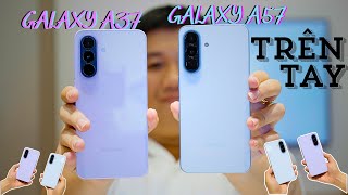 Trên tay nhanh Galaxy A37 và A57: Thiết kế mới, nâng cấp những gì? | ReviewOS