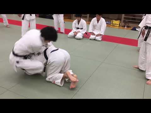 JUDO 柔道 腕がらみからの三角締め２