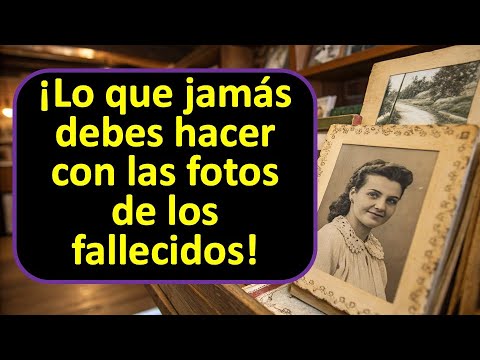 What you should never do with photos of the deceased!