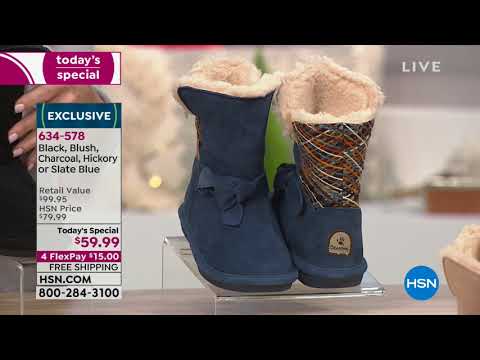 HSN | BEARPAW Footwear 10.25.2018 - 07 PM