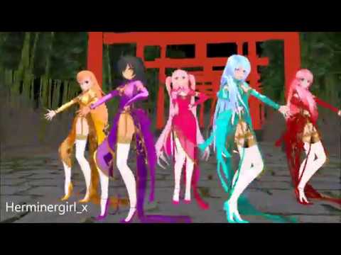 MMD - Aphmau, Nicole, Kawaii~Chan, Katelyn, Lucinda - Carry Me On {Aphmau}