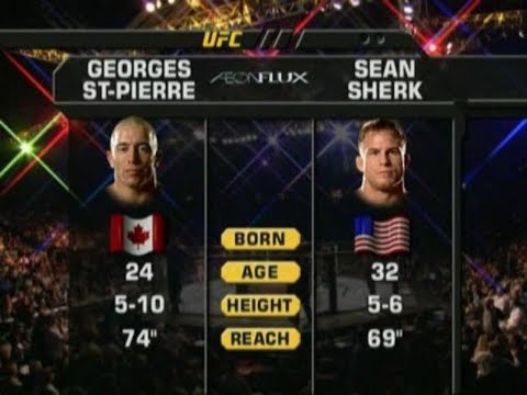Georges St-Pierre vs Sean Sherk full fight