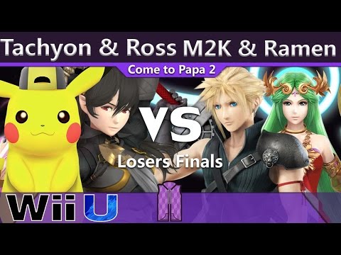 Tachyon & DMG.Ross vs. FOX|MVG|Mew2King & Prince Ramen - Wii U Doubles Losers Finals - CTP2