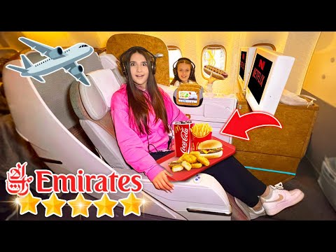 LET'S GO TO DUBAI VLOG ON THE BIGGEST PLANE IN THE WORLD