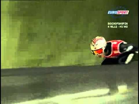 Daiki Ito - 143.0m - Bischofshofen 2005 - Rekord skoczni (Eurosport)