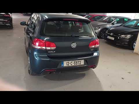 12C5972 - 2012 Volkswagen Golf GOLF 1.6TDI 105BHP 5DR E-R WITH MF LEATHER S...
