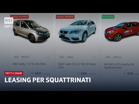 Leasing per squattrinati - Patti Chiari| RSI Info