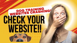 Dog Training Websites Are Crashing