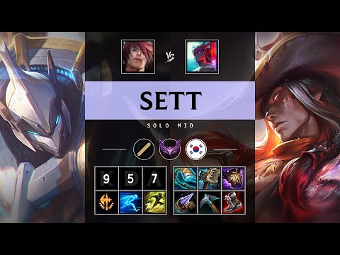 Sett Mid vs Yone - KR Master Patch 25.21