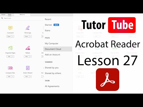 Adobe Acrobat Reader Tutorial Lesson 27 Adding in Signature by Typing