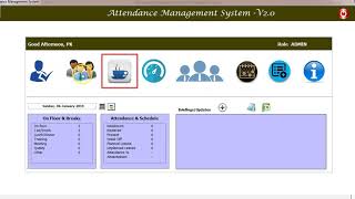 Demo: Attendance Management System V2.0 || Track Attendance, Login/Logout, Breaks, Briefings, Roster
