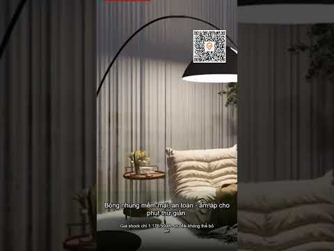 Lều Ngủ Bông Nhung Dễ Thương Gấp Lại Rộng Rãi Cho Gia Đình Giá Shock 1176500đ