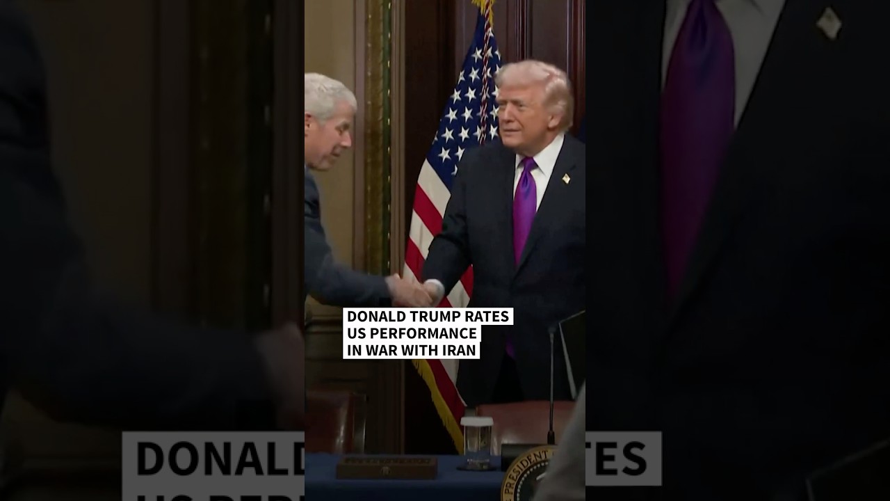 Video | Trump gives US war effort against Iran '15 out of 10' | AFP