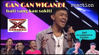 Download lagu GAN GAN WIGANDI - HATI YANG KAU SAKITI (X-FACTOR INDONESIA 2021) REACTION mp3