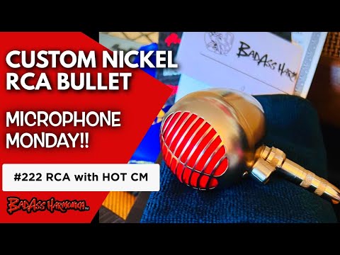 Best Blues Harmonica Microphones | RCA Bullet Mic, Custom Microphone - Microphone Monday 222