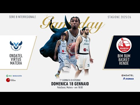 Ondatel Virtus Matera vs Bim Bum Basket Rende