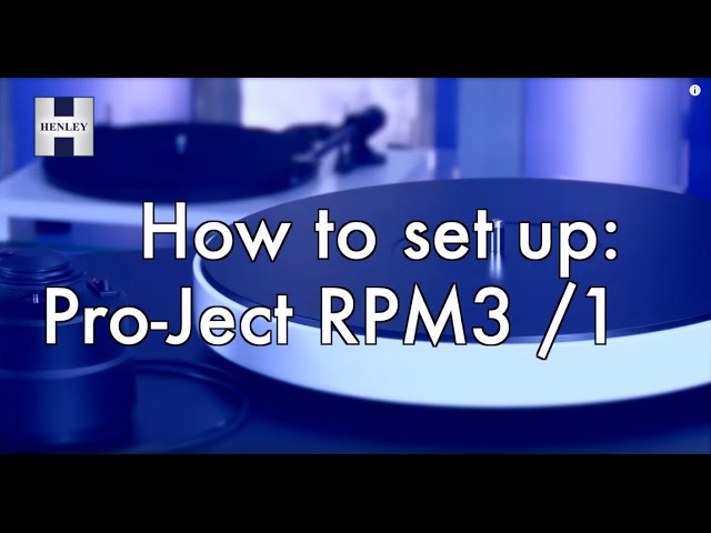 Video teaser for How to Set-up your Pro-Ject Audio RPM 3 and RPM 1 Carbon Turntable