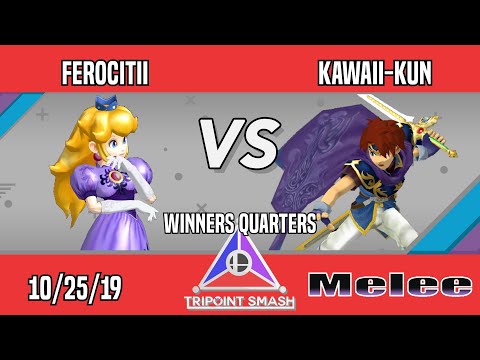 Tripoint Smash 83 - Winners Quarters - Ferocitii(Peach) Vs. Kawaii-Kun(Roy)