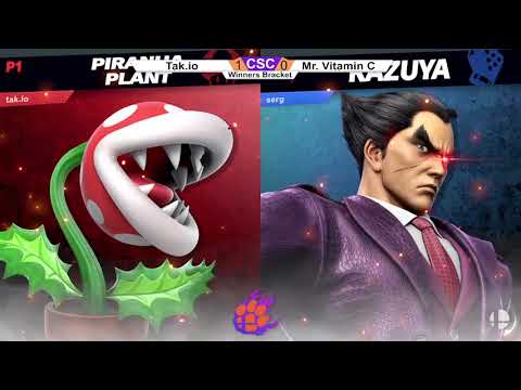 Clocktower Smash 99 - Winners - Tak.io (Piranha Plant) vs. Mr. Vitamin C (Kazuya) - SSBU