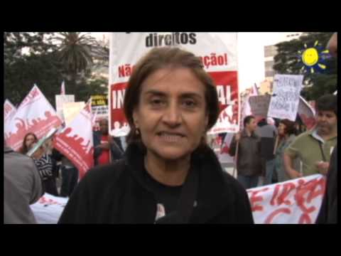 Eneida fala sobre a participação da Intersindical na Avenida Paulista