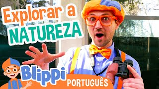 Blippi Explora a Natureza 🍃 2 HORAS DO BLIPPI BRASIL! 🟠 Vídeos Educativos para Crianças