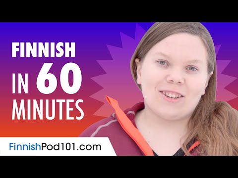 Learn Finnish in 60 Minutes - ALL the Basics You Need for Conversations