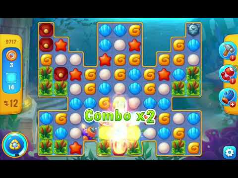 Fishdom Easy Level 9717 ( No Boosters) @choraelmin