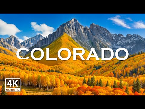 Colorado 4K Autumn Nature Film - Relaxing Piano Music - Beautiful Autumn