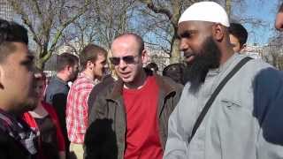 SPEAKERS' CORNER HYDE PARK LONDON 09/03/14