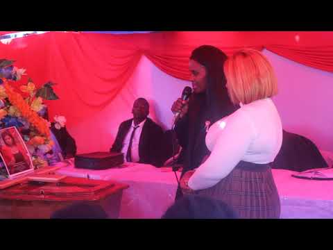 Wendy's funeral Colleague Ziyanda