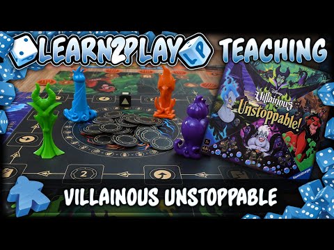 Learn to Play: Disney Villainous Unstoppable