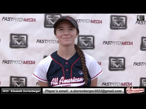 2023 Elizabeth Durrenberger Committed Willamette Slapper & Outfield Softball Skills Video AASA Clark