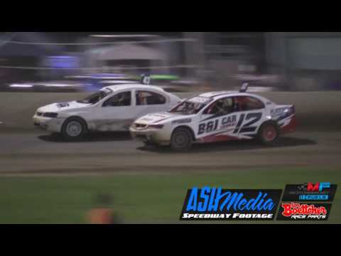 Modified Sedans: A-Main Race Highlights Feb 2017 - Rockhampton Speedway