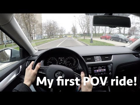 Škoda Octavia 3 short POV ride in 4K - (Point Of View)