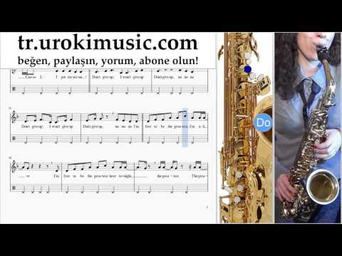 Saksafon tenor dersleri Sia - The Greatest Bölüm#2 um-723