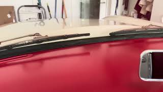 1954 Chevrolet Corvette Convertible Air Vent Operation