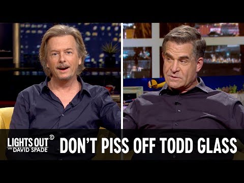 Todd Glass Destroys, Then Cleans, the Lights Out Set - Lights Out with David Spade
