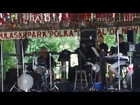 Eddie Forman Orchestra plays at Pulaski Park in Three Rivers, MA 7-7-2013