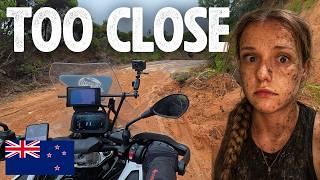 We Turned Back Just In Time!! New Zealand’s Landslides 😳😱🤯