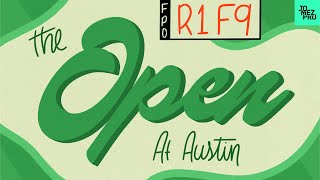 2023 The Open at Austin | FPO R1F9 | Tattar, Allen, Fajkus, Carey | Jomez Disc Golf