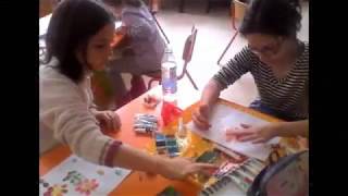 Арттерапия- проект,,Твоят час,, с ръководител Дея Симеонова 2017г