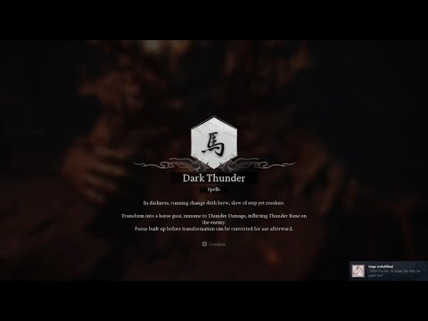 Black Myth Wukong Dark Thunder Spells Pt 86