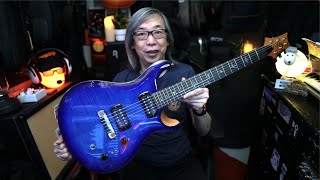 Video thumbnail for PRS SE Paul's Guitar  2022  Faded Blue Burst by Jon is just TOO LouD!!